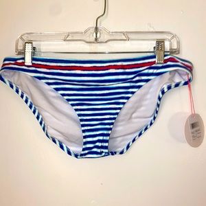 NWT  Stripe Bikini Bottom